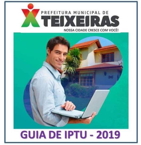 Agora os contribuintes teixeirenses poderão retirar guias do IPTU pela internet.