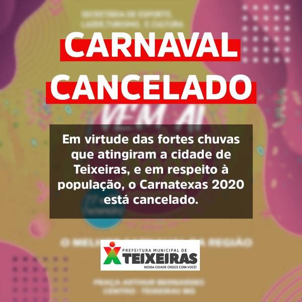 Carnaval Cancelado